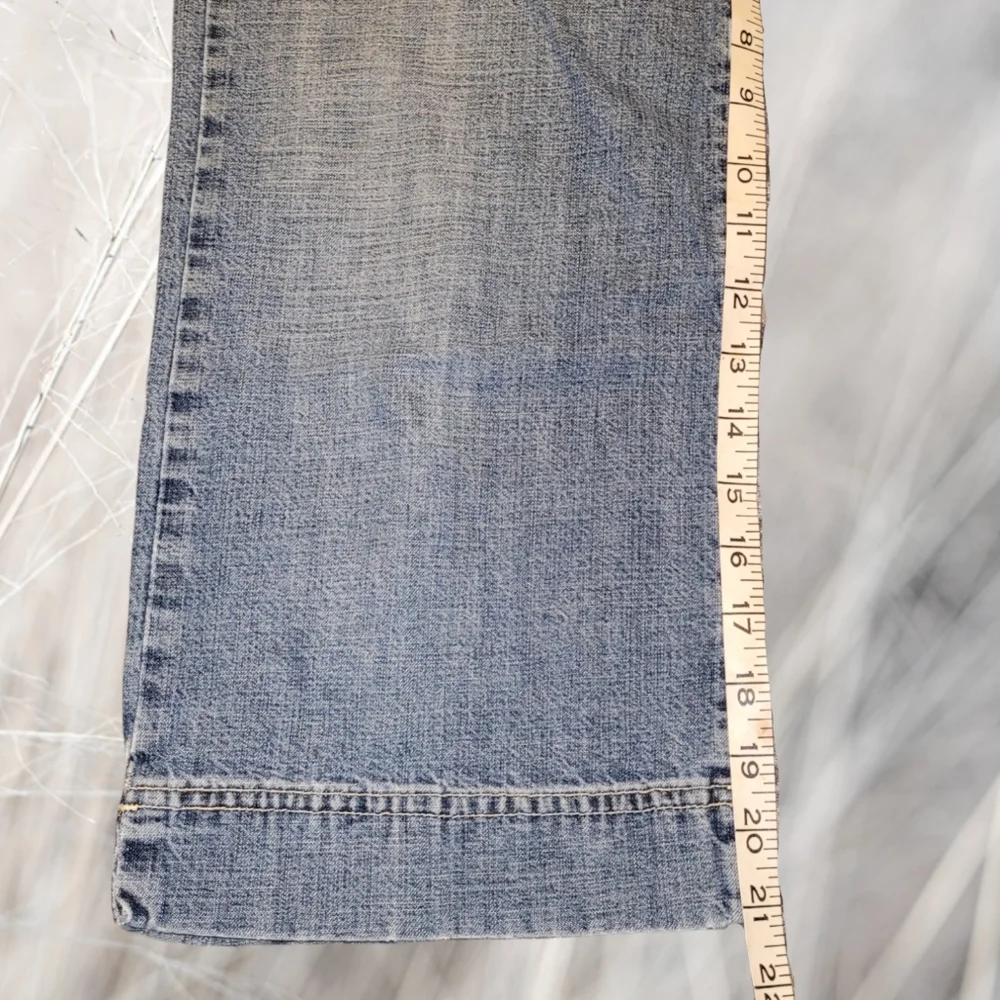 Lucky Brand Vintage Style Rancher Crop Sz 8 - Picture 8 of 10